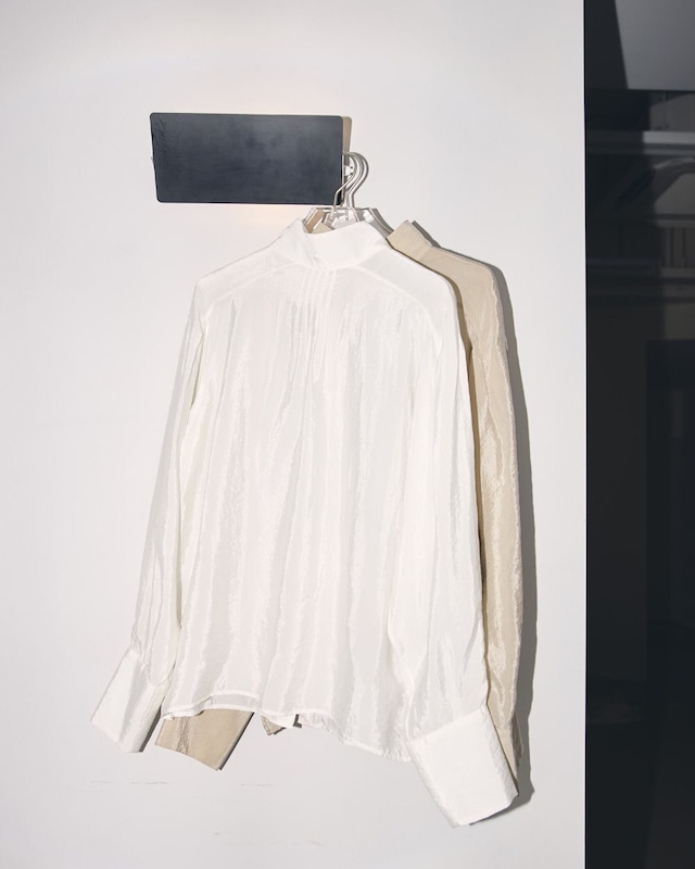 Standcollar Organdy Blouse /TODAYFUL サムネイル画像