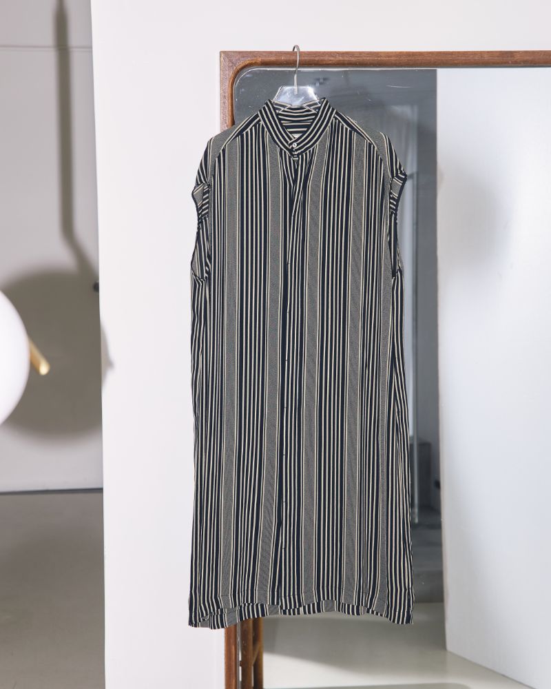 Georgette Stripe Shirts / TODAYFUL サムネイル画像