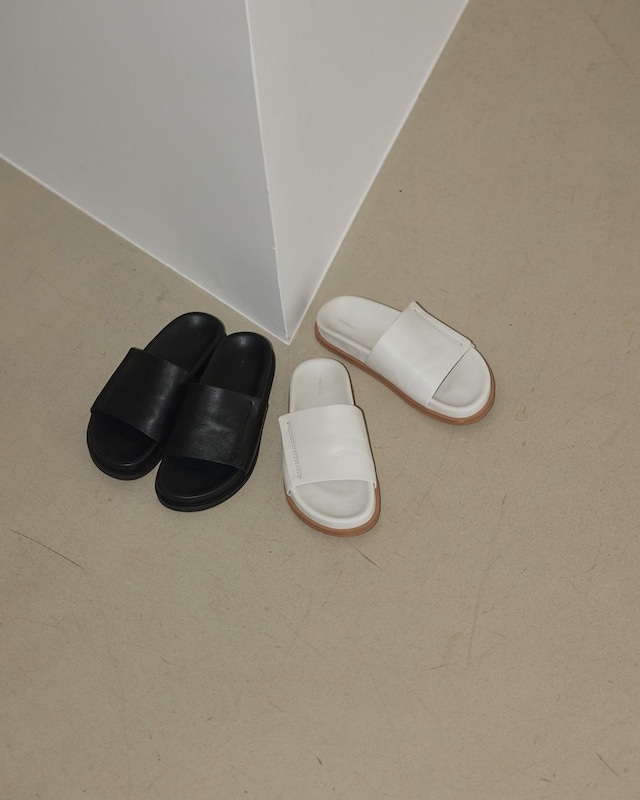 TODAYFUL　トゥデイフル Leather Slide Sandals サムネイル画像