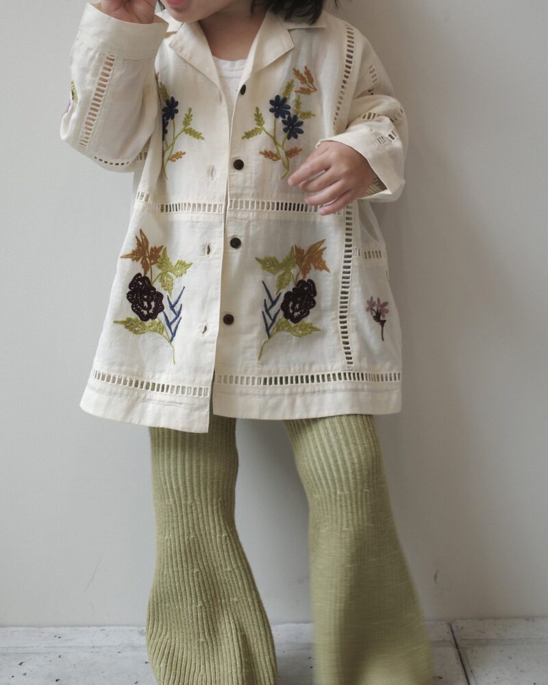 TODAYFUL トゥデイフル Embroidery Patchwork Shirts(KIDS) サムネイル画像